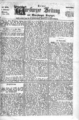 Neue Würzburger Zeitung Mittwoch 26. November 1873