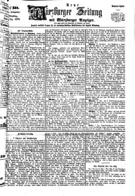 Neue Würzburger Zeitung Dienstag 2. Dezember 1873