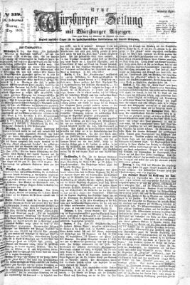 Neue Würzburger Zeitung Montag 8. Dezember 1873