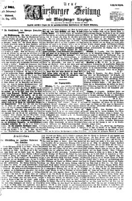 Neue Würzburger Zeitung Mittwoch 31. Dezember 1873