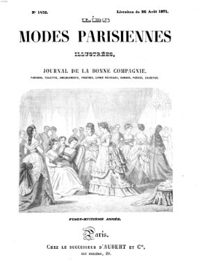 Les Modes parisiennes Samstag 26. August 1871