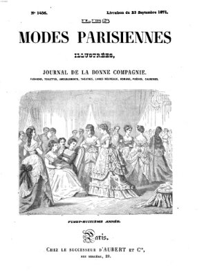 Les Modes parisiennes Samstag 23. September 1871