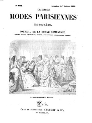 Les Modes parisiennes Samstag 7. Oktober 1871