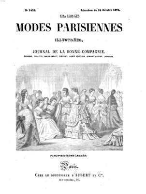 Les Modes parisiennes Samstag 14. Oktober 1871