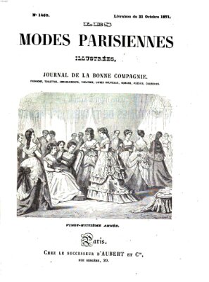 Les Modes parisiennes Samstag 21. Oktober 1871