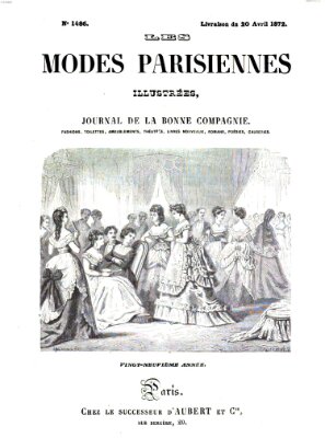 Les Modes parisiennes Samstag 20. April 1872