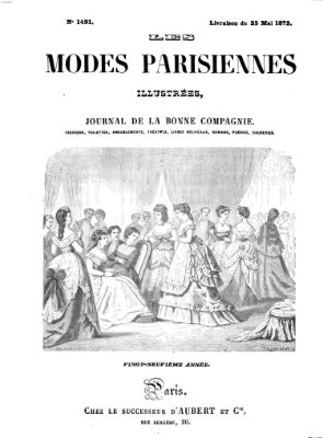 Les Modes parisiennes Samstag 25. Mai 1872