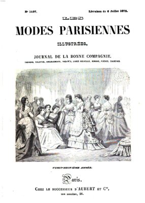 Les Modes parisiennes Samstag 6. Juli 1872