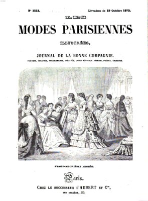 Les Modes parisiennes Samstag 19. Oktober 1872