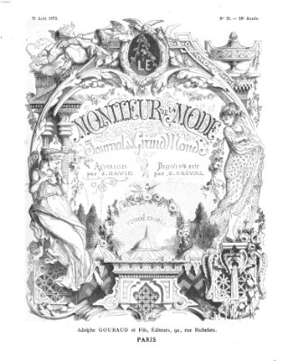 Le Moniteur de la mode Sonntag 31. August 1873