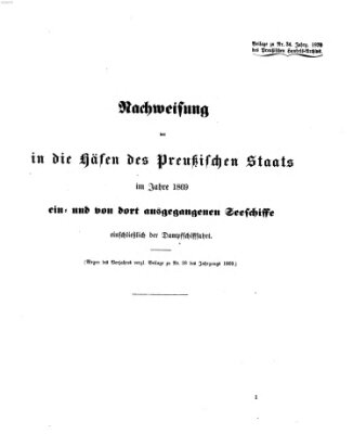 Preußisches Handels-Archiv Freitag 26. August 1870