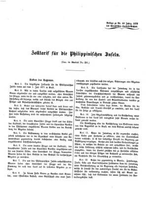 Preußisches Handels-Archiv Freitag 2. Dezember 1870