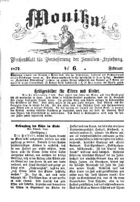 Katholische Schulzeitung (Bayerische Schulzeitung) Mittwoch 7. Februar 1872