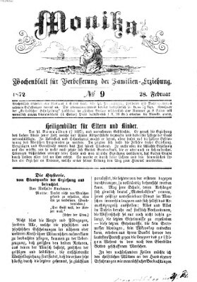 Katholische Schulzeitung (Bayerische Schulzeitung) Mittwoch 28. Februar 1872