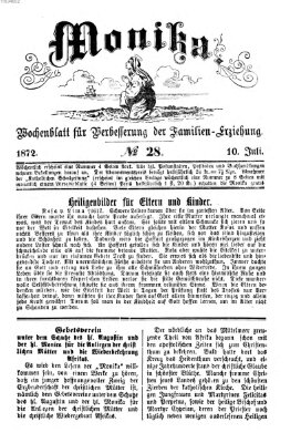 Katholische Schulzeitung (Bayerische Schulzeitung) Mittwoch 10. Juli 1872