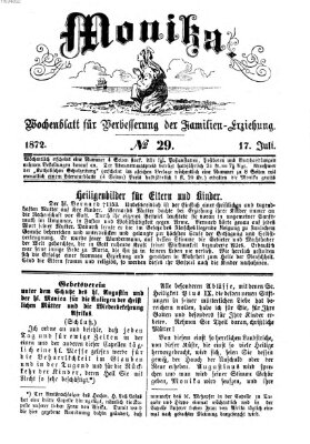 Katholische Schulzeitung (Bayerische Schulzeitung) Mittwoch 17. Juli 1872