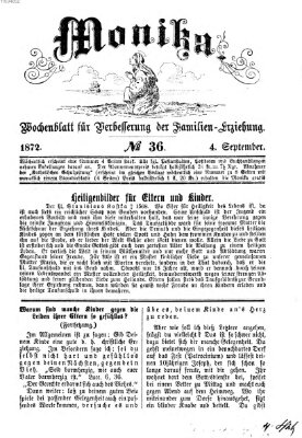 Katholische Schulzeitung (Bayerische Schulzeitung) Mittwoch 4. September 1872