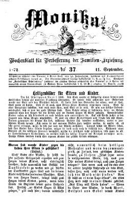 Katholische Schulzeitung (Bayerische Schulzeitung) Mittwoch 11. September 1872