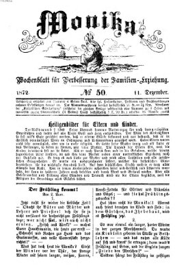 Katholische Schulzeitung (Bayerische Schulzeitung) Mittwoch 11. Dezember 1872