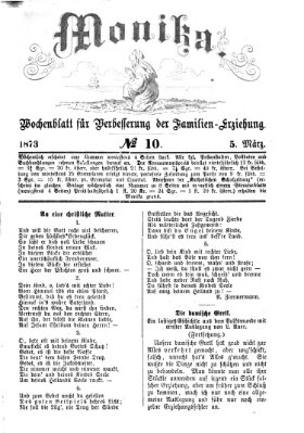 Katholische Schulzeitung (Bayerische Schulzeitung) Mittwoch 5. März 1873