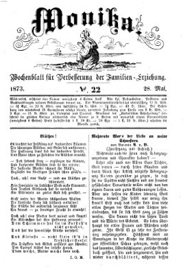 Katholische Schulzeitung (Bayerische Schulzeitung) Mittwoch 28. Mai 1873