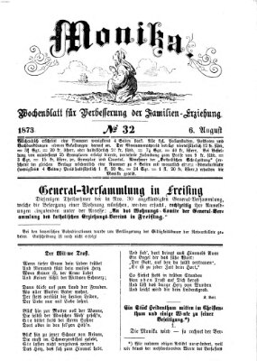 Katholische Schulzeitung (Bayerische Schulzeitung) Mittwoch 6. August 1873