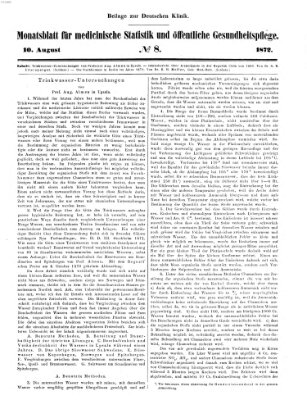 Deutsche Klinik Samstag 10. August 1872