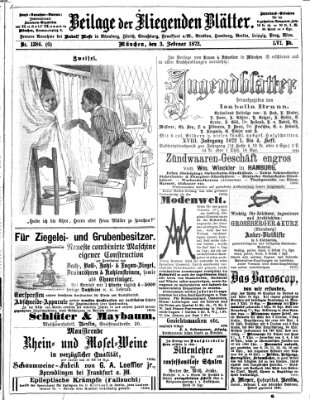 Fliegende Blätter Samstag 3. Februar 1872