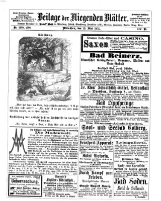 Fliegende Blätter Samstag 13. Mai 1871