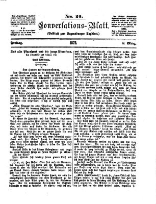 Regensburger Conversations-Blatt (Regensburger Tagblatt) Freitag 8. März 1872