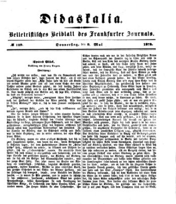 Didaskalia Donnerstag 9. Mai 1872