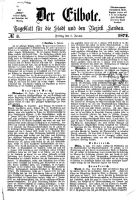 Der Eilbote Freitag 5. Januar 1872