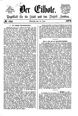 Der Eilbote Mittwoch 12. Juni 1872