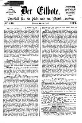 Der Eilbote Sonntag 16. Juni 1872