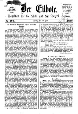 Der Eilbote Freitag 12. Juli 1872