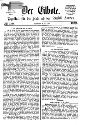 Der Eilbote Mittwoch 24. Juli 1872