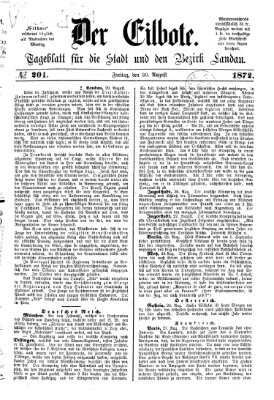 Der Eilbote Freitag 30. August 1872