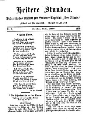 Heitere Stunden (Der Eilbote) Dienstag 23. Januar 1872