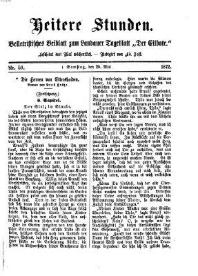 Heitere Stunden (Der Eilbote) Samstag 25. Mai 1872