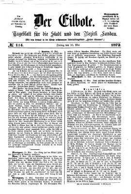 Der Eilbote Freitag 16. Mai 1873