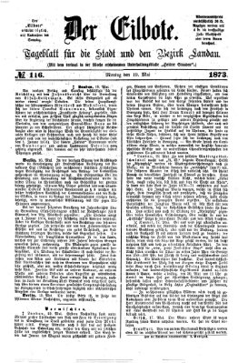 Der Eilbote Montag 19. Mai 1873