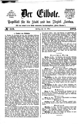 Der Eilbote Freitag 23. Mai 1873