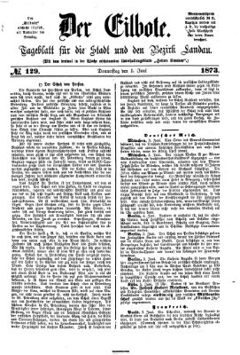 Der Eilbote Donnerstag 5. Juni 1873