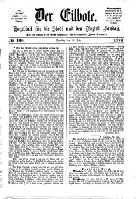 Der Eilbote Samstag 12. Juli 1873