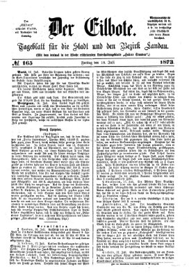 Der Eilbote Freitag 18. Juli 1873