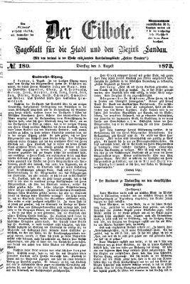 Der Eilbote Dienstag 5. August 1873