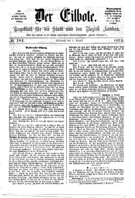 Der Eilbote Mittwoch 6. August 1873