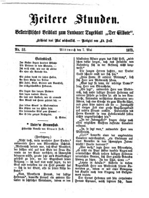 Heitere Stunden (Der Eilbote) Mittwoch 7. Mai 1873