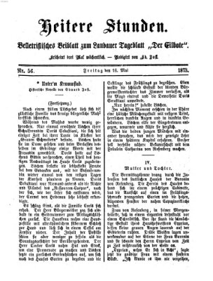 Heitere Stunden (Der Eilbote) Freitag 16. Mai 1873