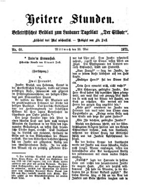 Heitere Stunden (Der Eilbote) Mittwoch 28. Mai 1873